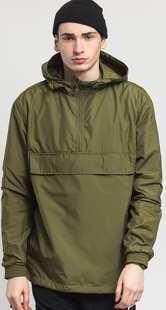 Urban Classics Basic Pull Over Jacket olivová