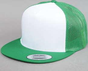 Urban Classics Classic Trucker zelená / bílá
