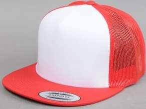 Urban Classics Classic Trucker červená / bílá