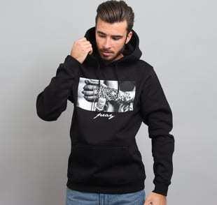 Urban Classics Pray 2.0 Hoody černá