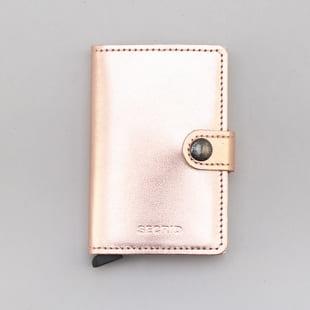 SECRID Miniwallet Metallic ružově zlatá