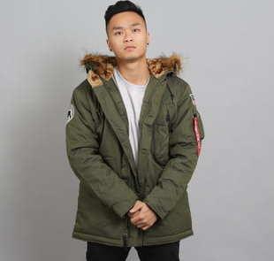 Alpha Industries Polar Jacket olivová
