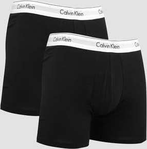 Calvin Klein 2Pack Boxer Briefs odern Cotton C/O černé