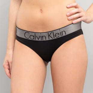 Calvin Klein Bikini - Slip černé / béžové