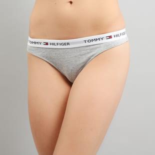 Tommy Hilfiger Cotton Thong Iconic C/O melange šedé