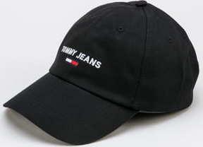 TOMMY JEANS M Sport Cap černá