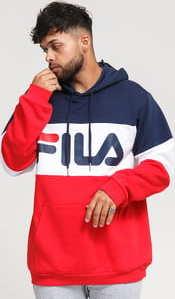 Fila Men Night Blocked Hoody navy / červená / bílá