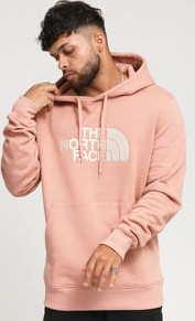 The North Face M Drew Peak Pullover Hoody růžová