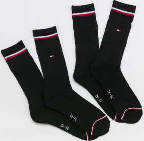 Tommy Hilfiger M 2Pack Iconic Sock černé