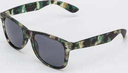 Urban Classics Sunglasses Likoma UC camo zelené / černé