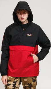 Vans MN Victory Anorak černá / červená