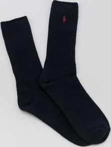 Polo Ralph Lauren Classic Cotton Crew Socks navy