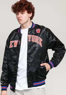 Mitchell & Ness NBA Lightweight Satin Jacket Knicks černá