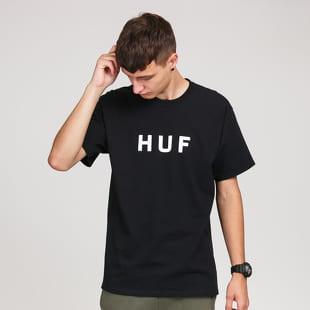 HUF Essentials OG Logo Tee černé