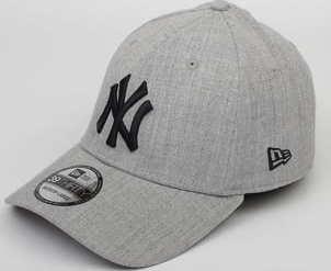 New Era 3930 MLB Heather Essential NY melange šedá / šedá S-M