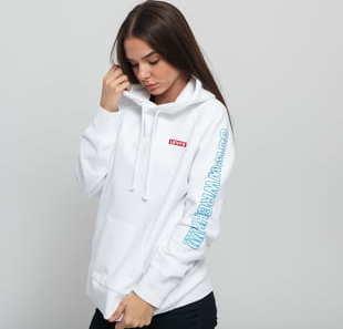 Levi's ® W Levi's X Star Wars Sport Hoodie Chewbacca bílá