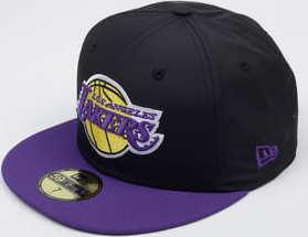 New Era 5950 NBA Black Crown La Lakers černá / fialová 6 7/8 (54.9 cm)