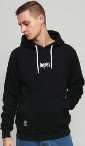 Mass DNM Signature Small Logo Hoody černá