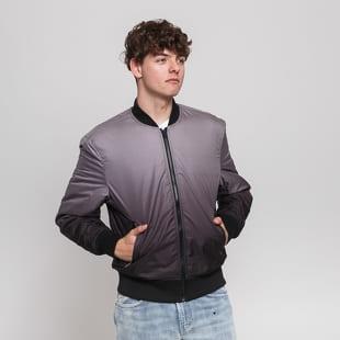 Urban Classics Gradient Bomber Jacket tmavě šedá