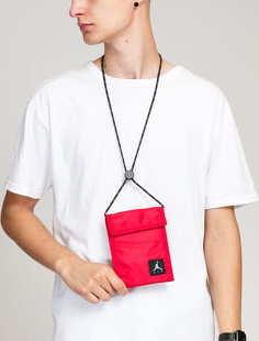 Jordan Tri-Fold Pouch červená