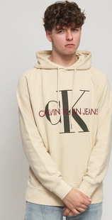 CALVIN KLEIN JEANS Washed Reg Monogram světle béžová