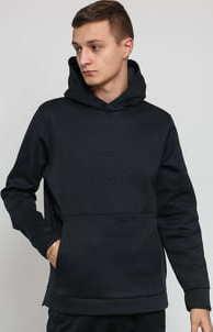 Under Armour Athlete Recovery Fleece Graphic Hoodie černá