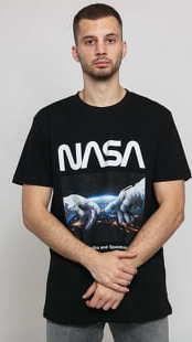 Urban Classics NASA Astronaut Hands Tee černé