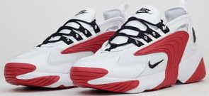 Nike Zoom 2K white / black - gym red - white