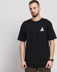 HUF Prism Triple Triangle Tee černé
