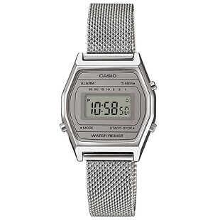 Casio LA 690WEM-7EF stříbrné