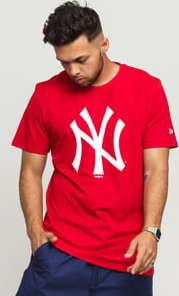 New Era LB Team ogo Tee NY C/O červené