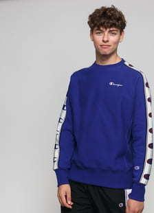 Champion Crewneck Sweatshirt tmavě modrá
