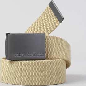 Urban Classics Canvas Belt béžový