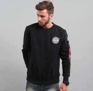 Alpha Industries Space Shuttle Sweater černá