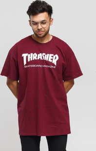 Thrasher Skate Mag vínové
