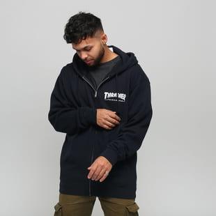 Thrasher Magazine Logo Zip Hoody černá