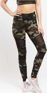 Urban Classics Ladies Camo Tech esh eggings camo zelené