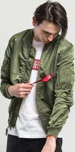 Alpha Industries MA-1 VFLW USAF olivová / oranžová