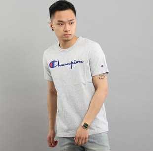 Champion Crewneck T-Shirt melange šedé