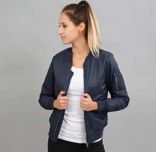 Urban Classics Ladies Basic Bomber Jacket navy