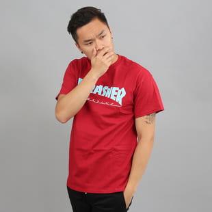 Thrasher Outlined Tee vínové