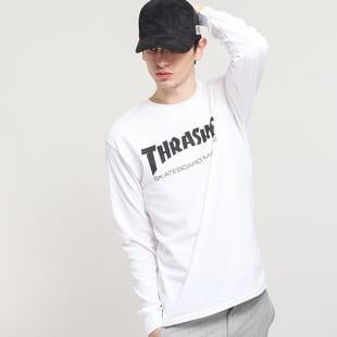 Thrasher Skate Mag LS Tee bílé