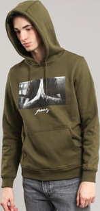 Urban Classics Pray Hoody olivová