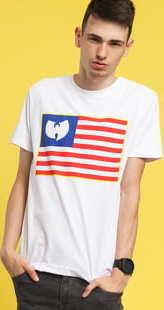 WU WEAR Flag Tee bílé