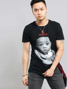 Urban Classics Lil Wayne Child Tee černé