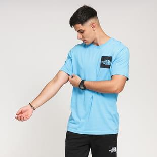 The North Face M SS Fine Tee modré