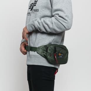 Alpha Industries Crew Waist Bag olivová