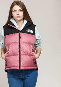 The North Face W 1996 Retro Nuptse Vest tmavě růžová / černá