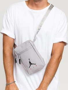 Jordan Merger Festival Crossbody šedá
