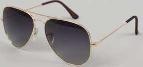 MD Sunglasses PureAv zlaté / šedé